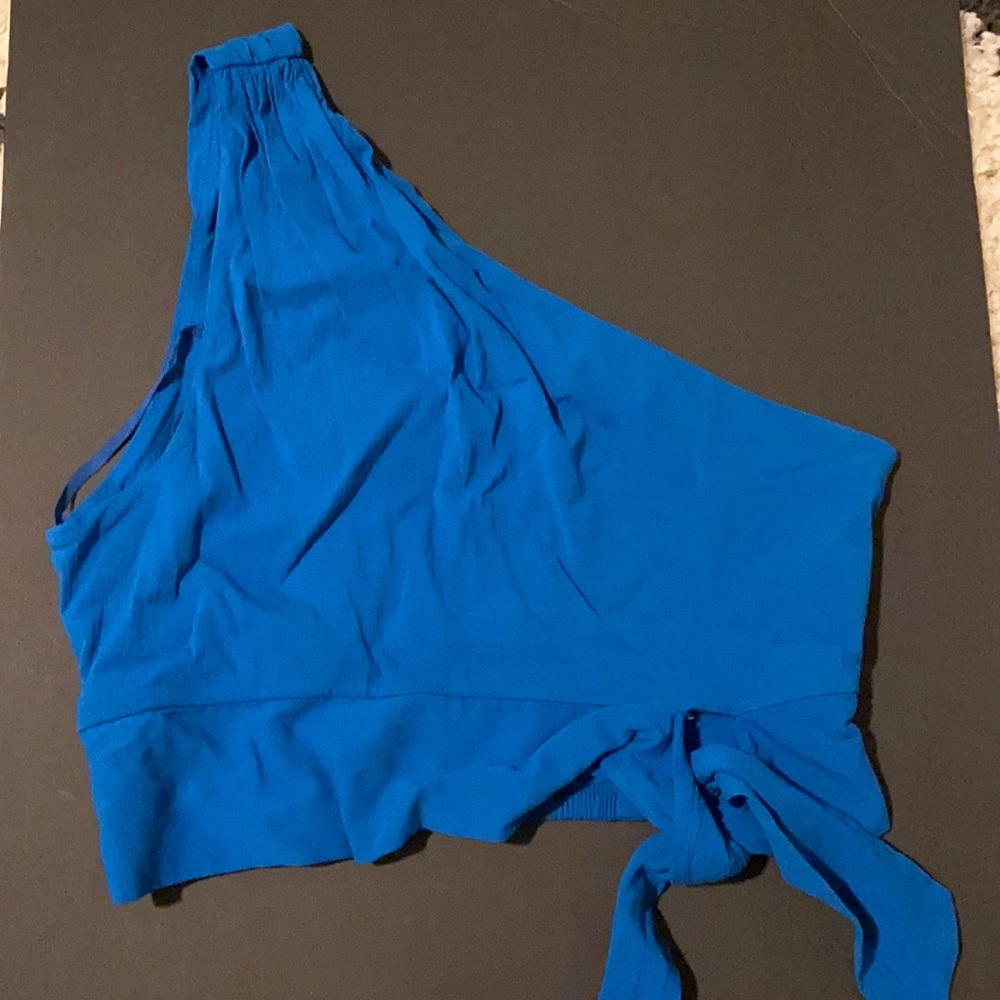 Free People One shoulder tie top